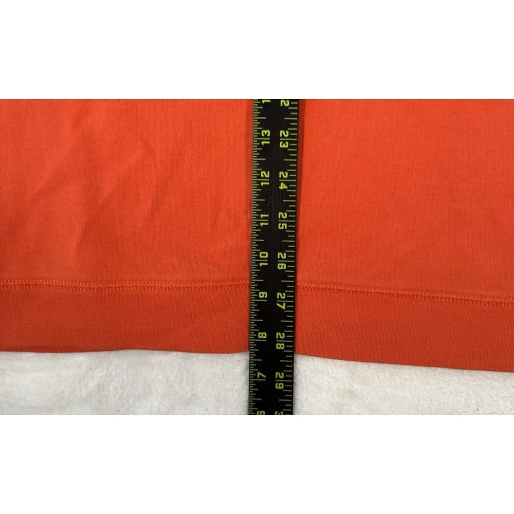 Tommy Bahama NFL‎ Cleveland Browns 1/4 Zip Pullover XL Pima Cotton Orange Logos